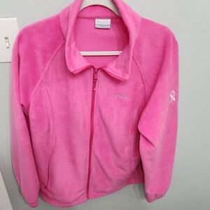 Columbia Pink Breast Cancer Awareness Fleece Jacket